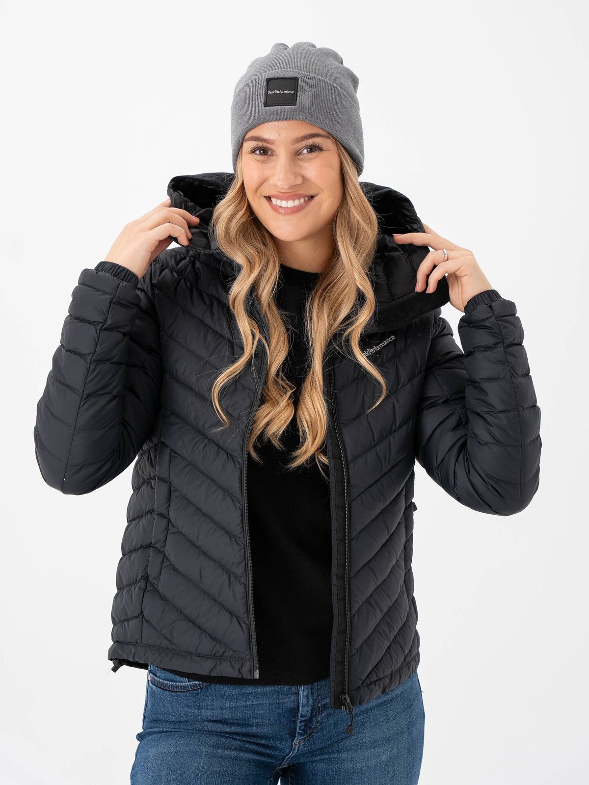 Peak Performance Switch Hat Med grey melange (m03)