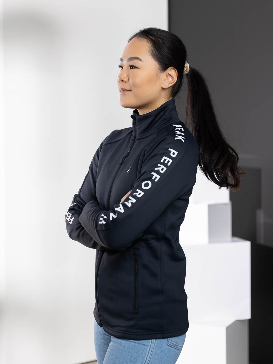 Peak Performance Rider Mid Zip Jacket Black