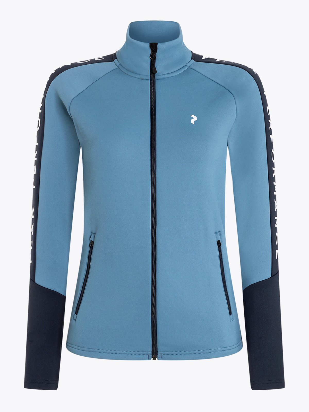 Peak Performance Rider Mid Zip Jacket Shallow / Blue Shadow