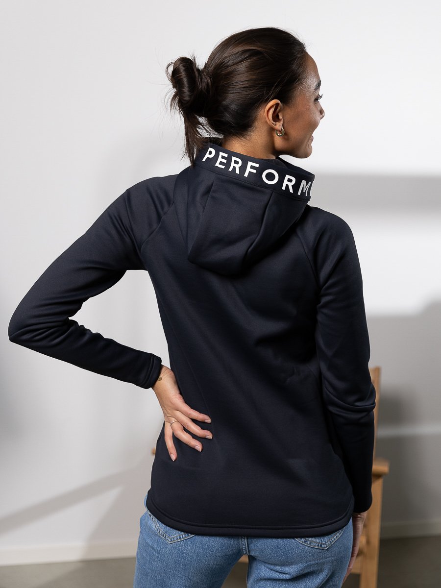 Peak Performance W Rider Zip Hood Jacket Black