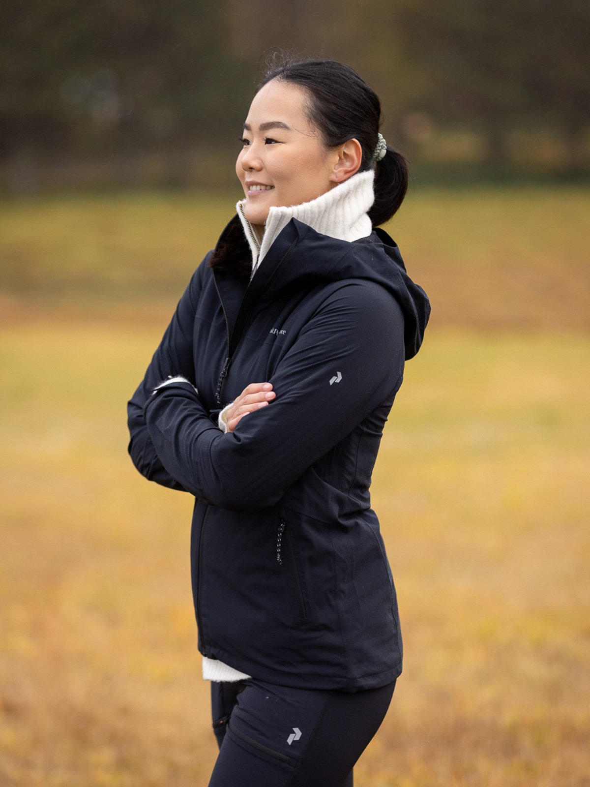 Peak Performance W Nightbreak Outdoor Jacket Black