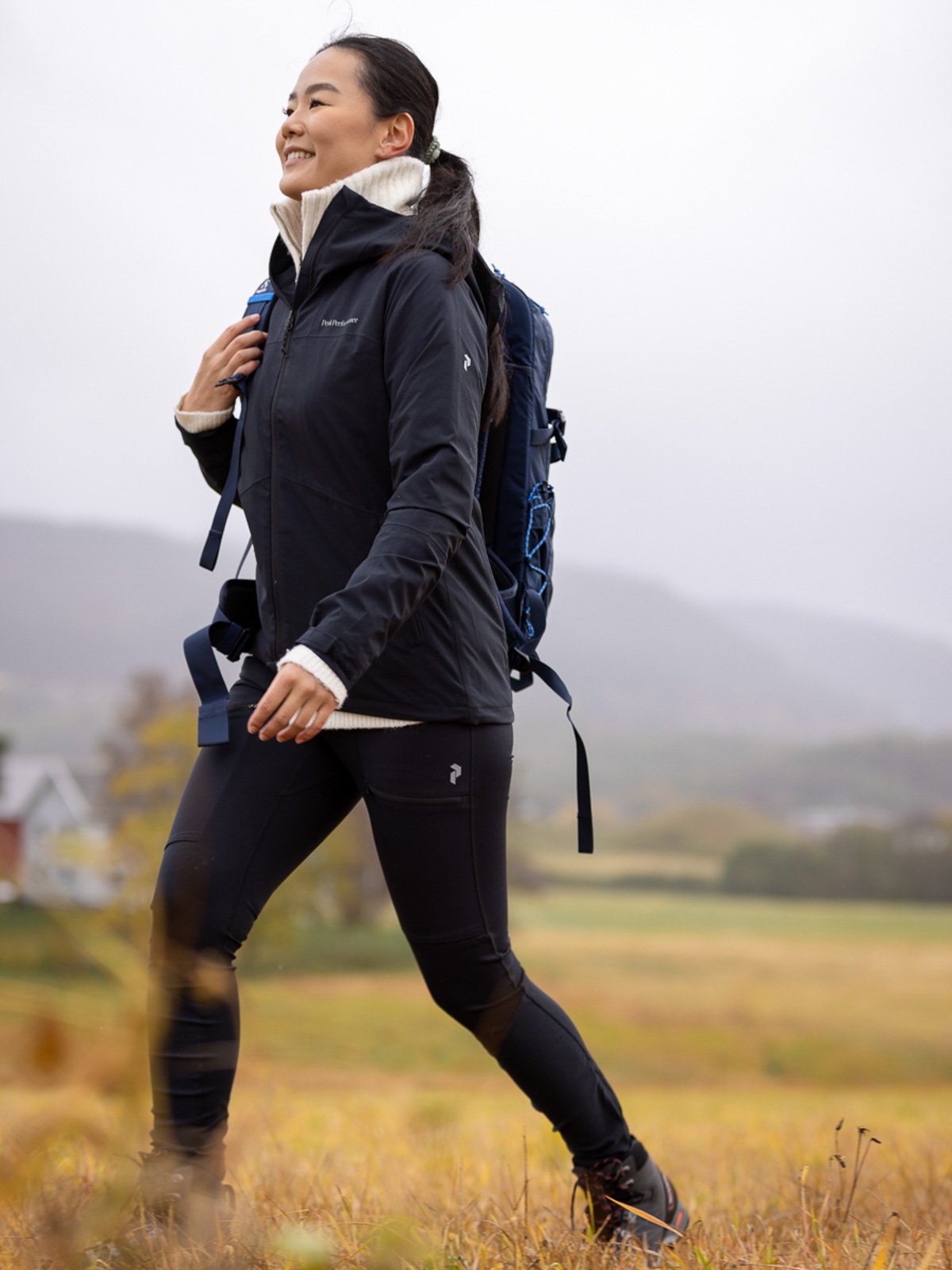 Peak Performance W Nightbreak Outdoor Jacket Black