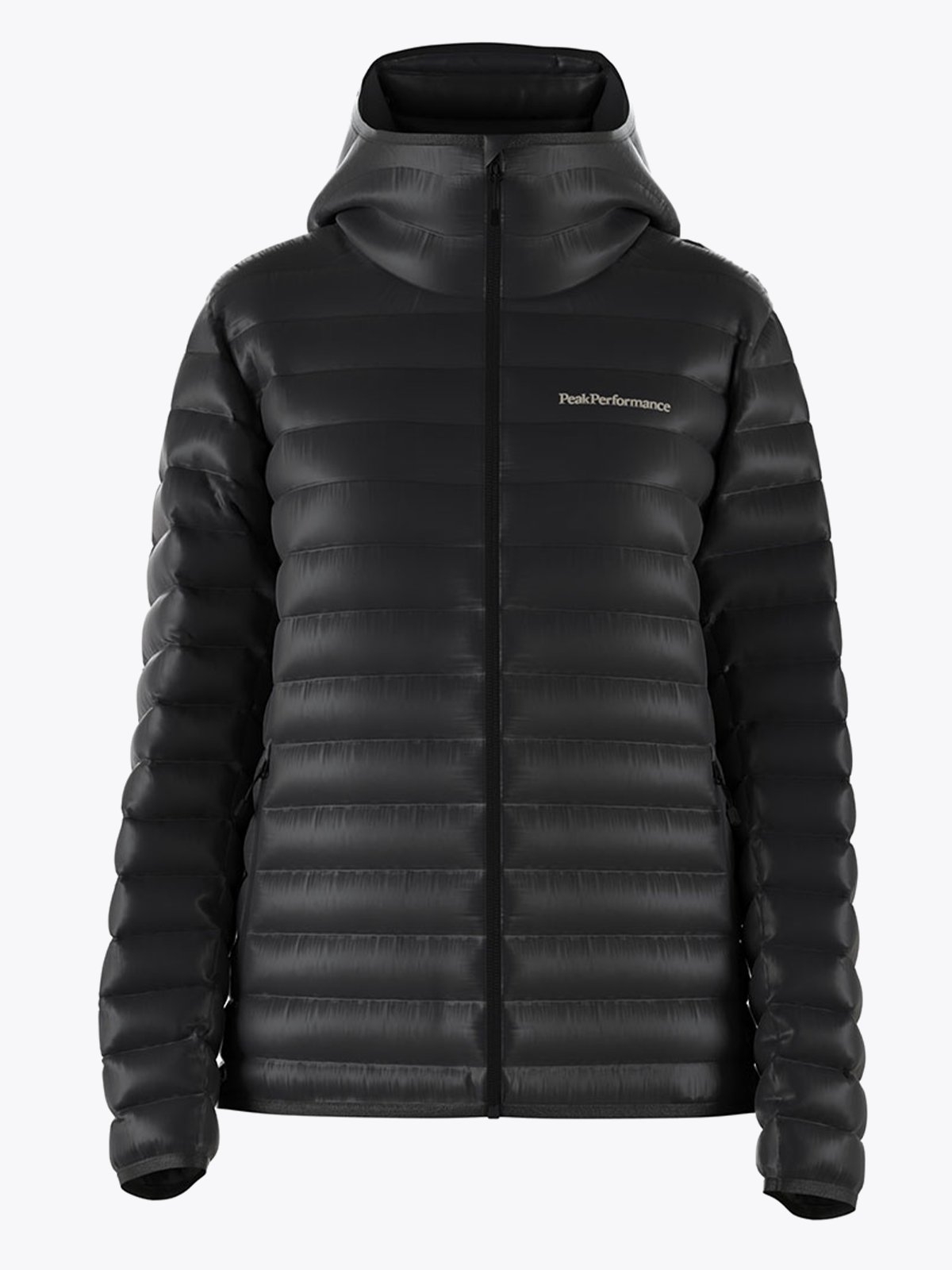 Peak Performance Down Liner Hood Jacket Black