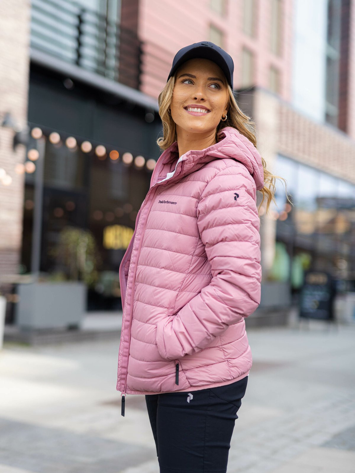 Peak Performance Down Liner Hood Jacket Bitter Root