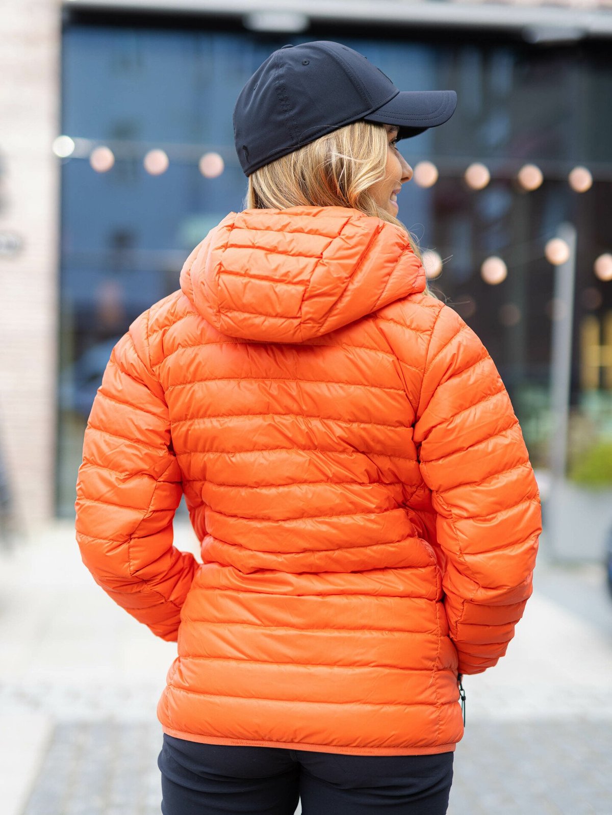 Peak Performance Down Liner Hood Jacket Oransje