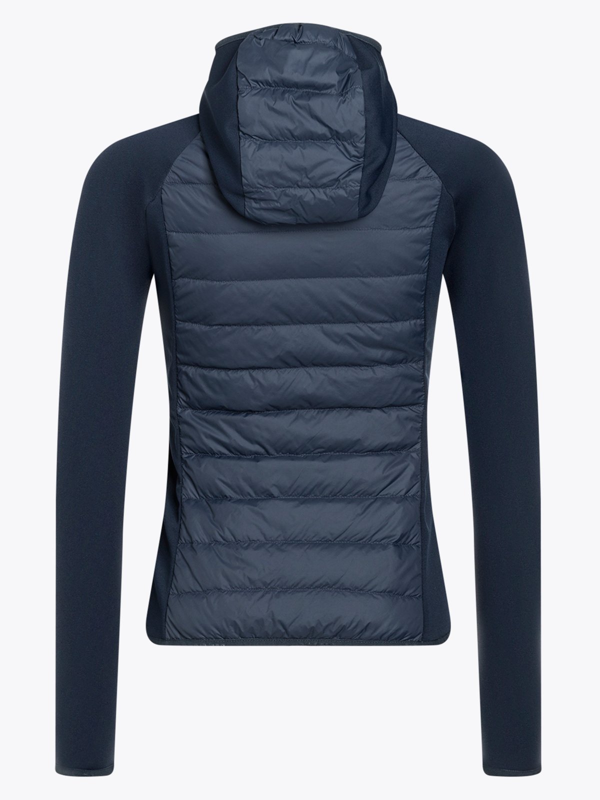 Peak Performance Down Hybrid Hood Jacket Blue Shadow
