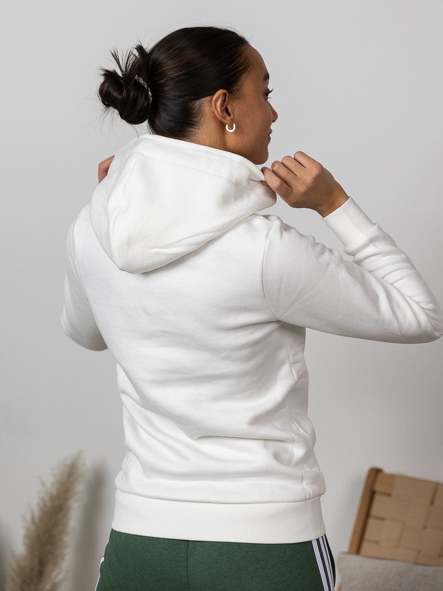 Peak Performance Logo Hood Sweatshirt White