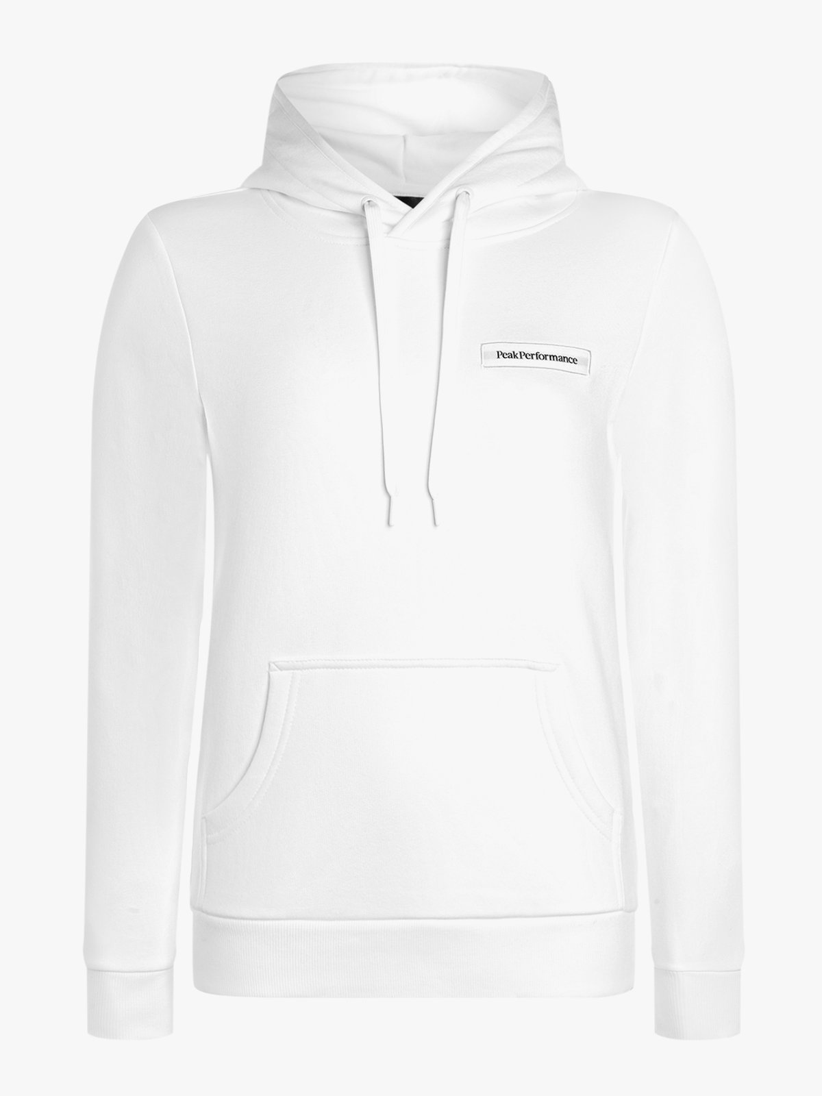 Peak Performance Logo Hood Sweatshirt White