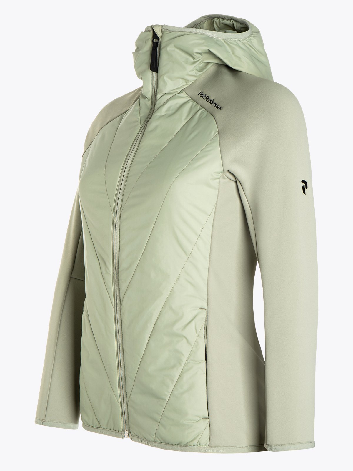 Peak Performance Insulated Hybrid Hood Limit Green
