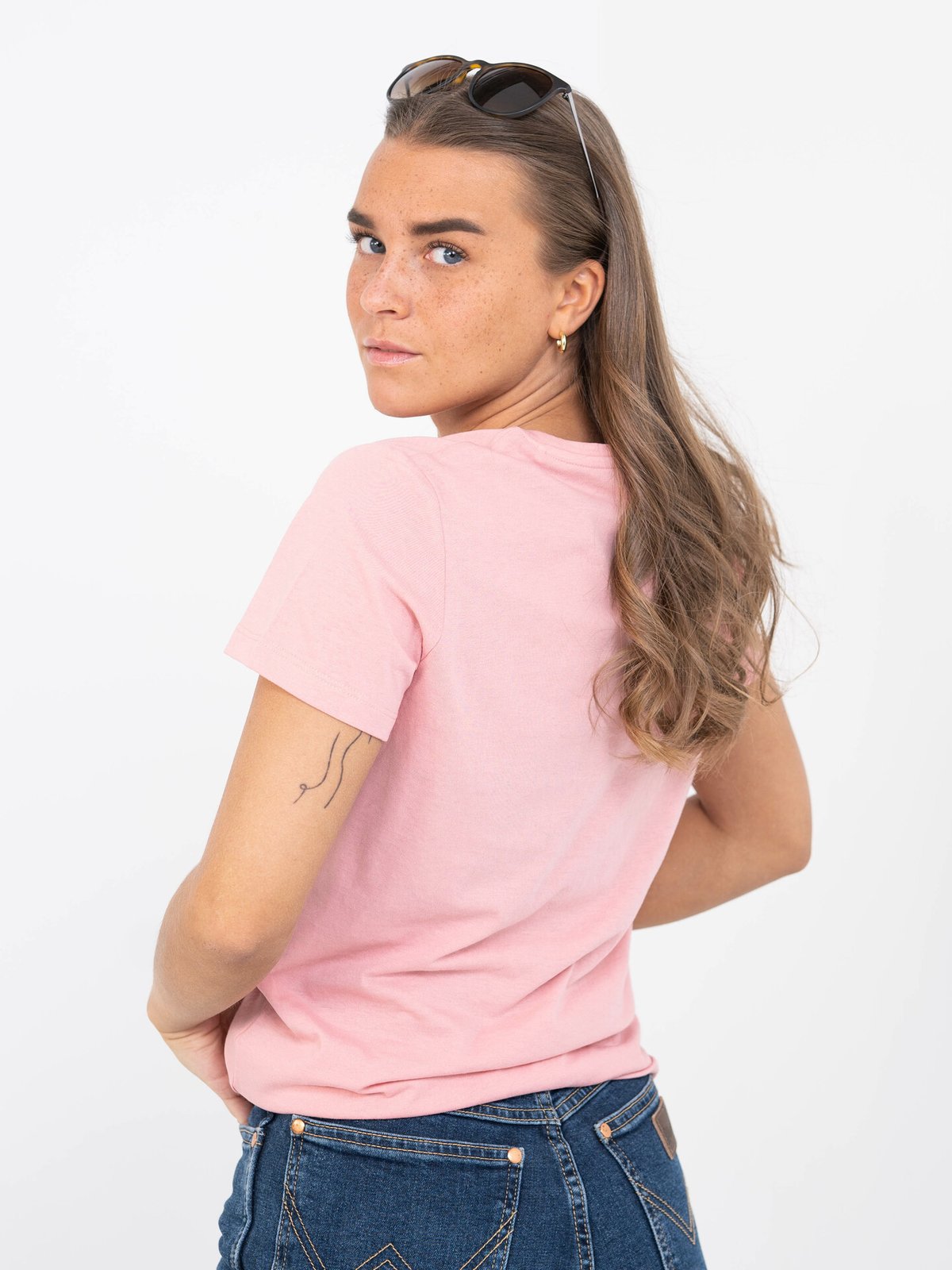 Peak Performance Outdoor Logo Tee Rosa