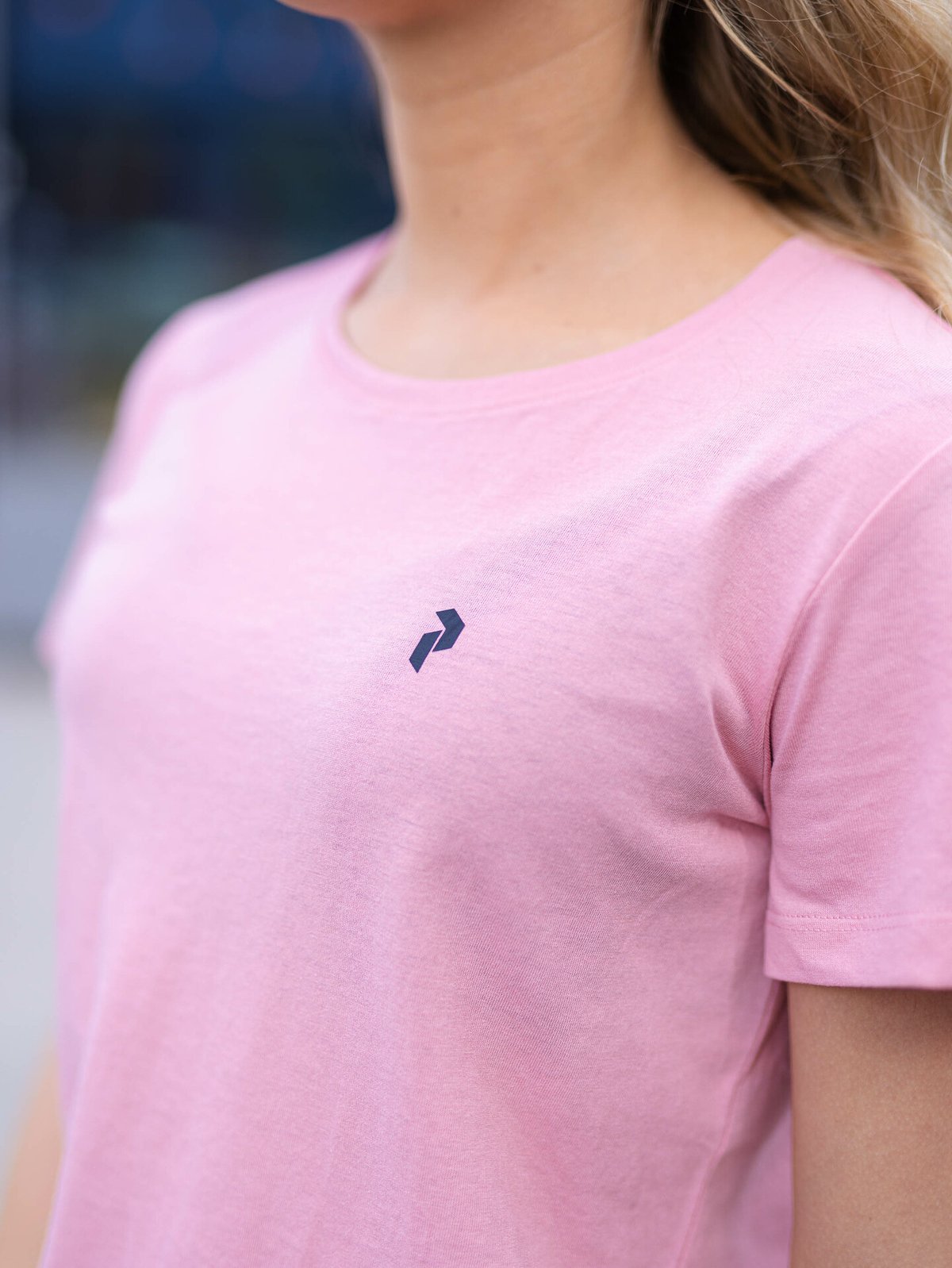 Peak Performance Outdoor Logo Tee Rosa