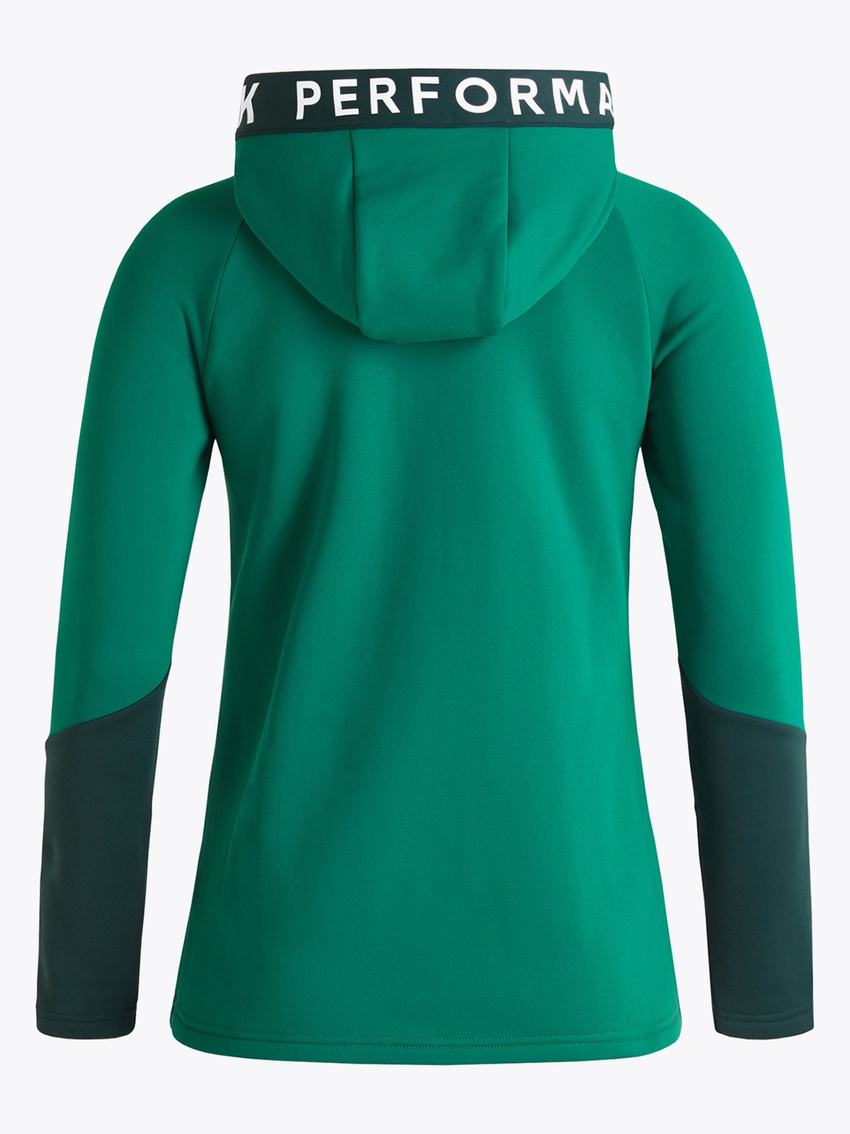 Peak Performance W Rider Zip Hood jacket Green ivy / Scarab green