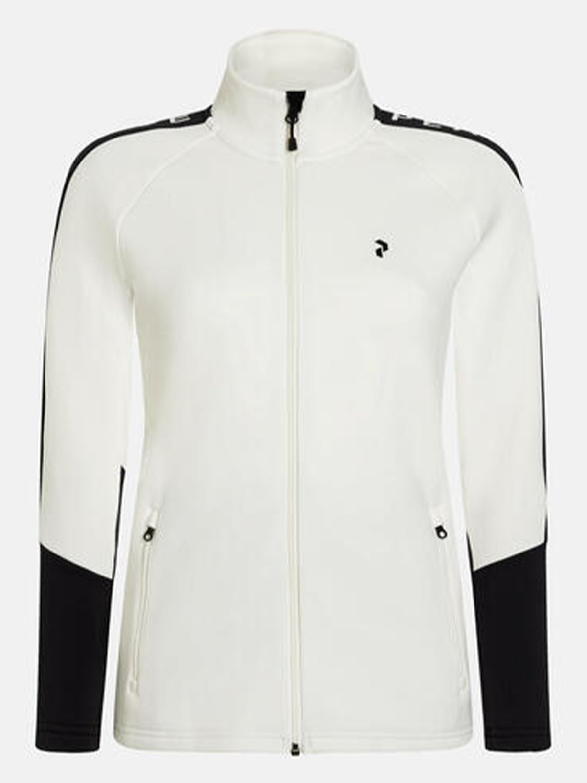 Peak Performance Rider Mid Zip Jacket Off White / Black