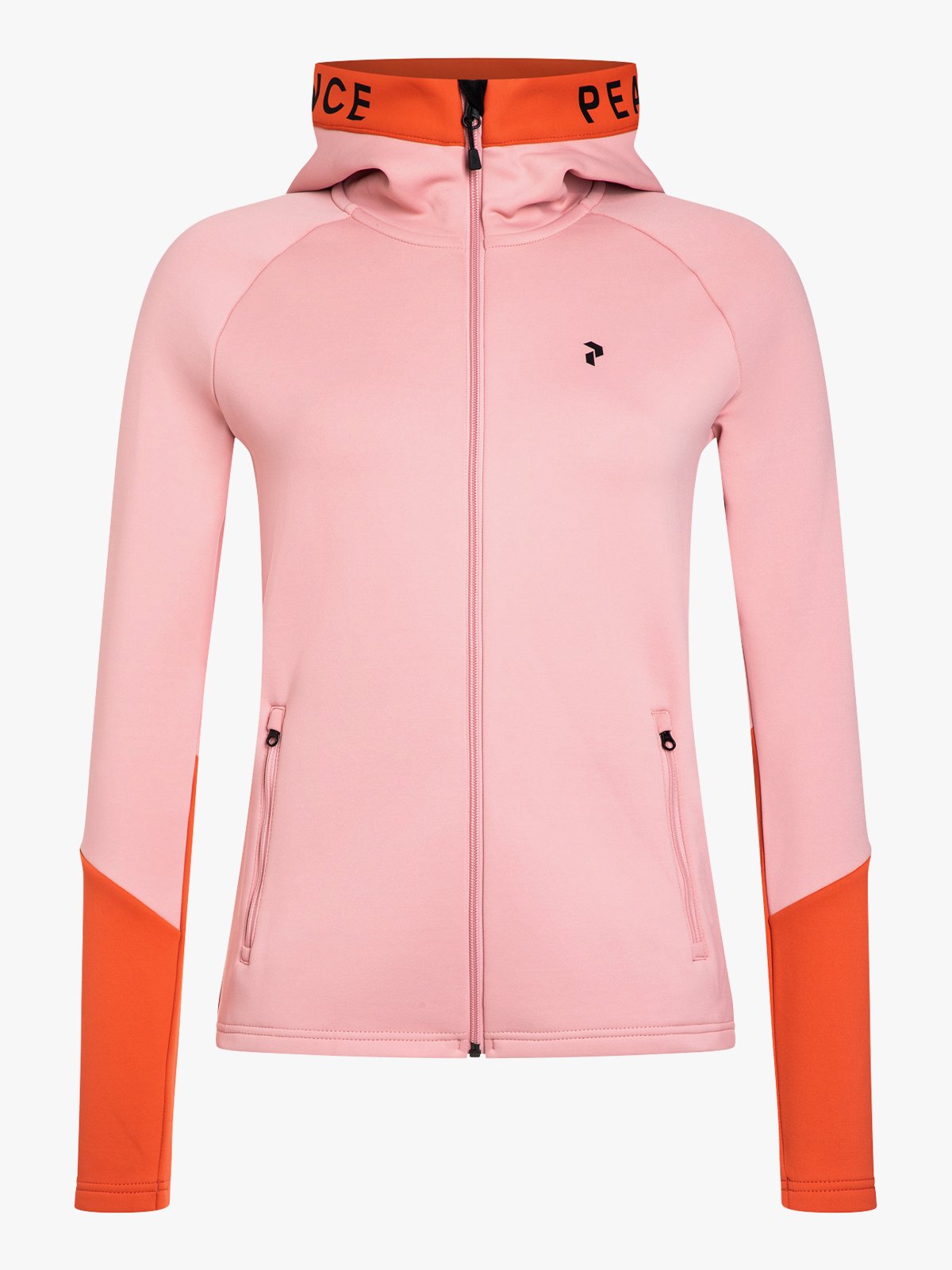 Peak Performance Rider Mid Zip Hood Rosa