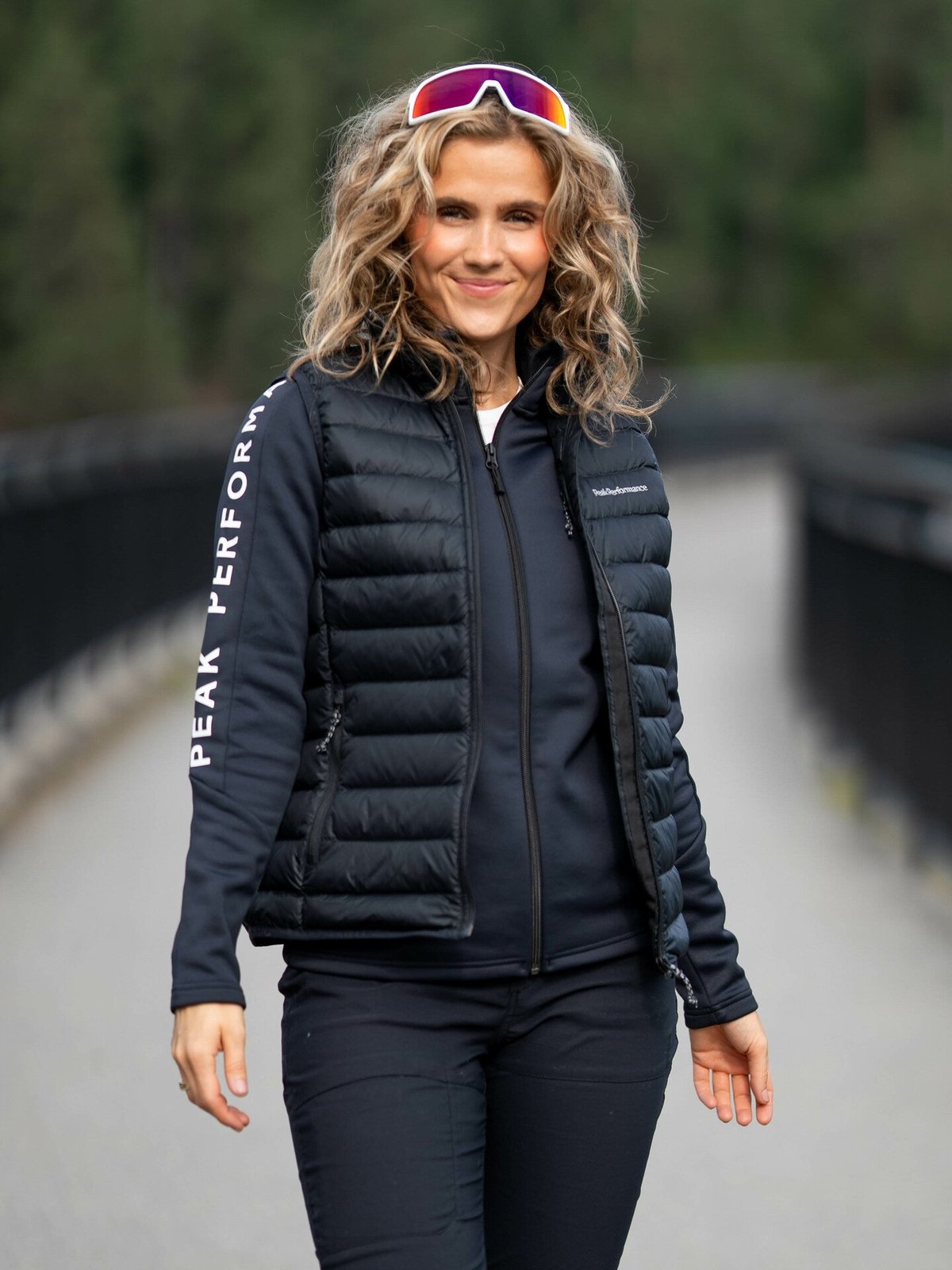 Peak Performance Down Liner Vest Black