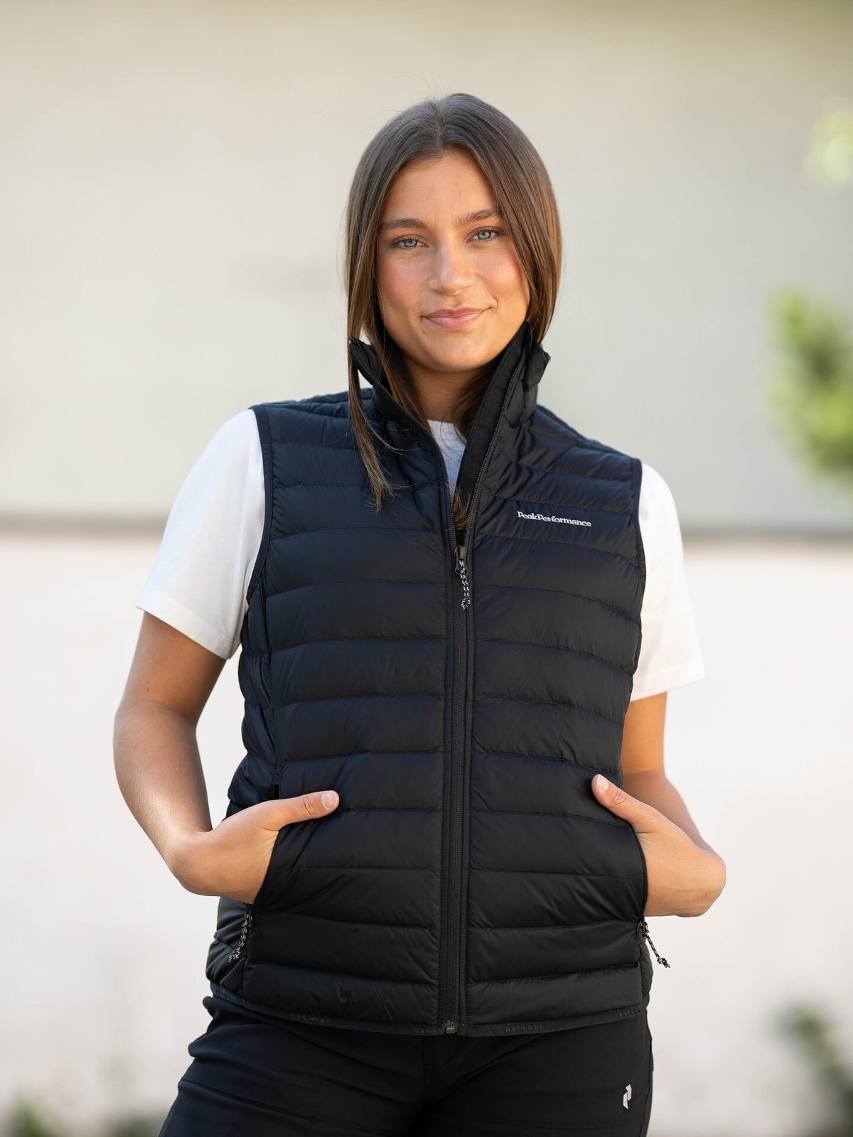 Peak Performance Down Liner Vest Black