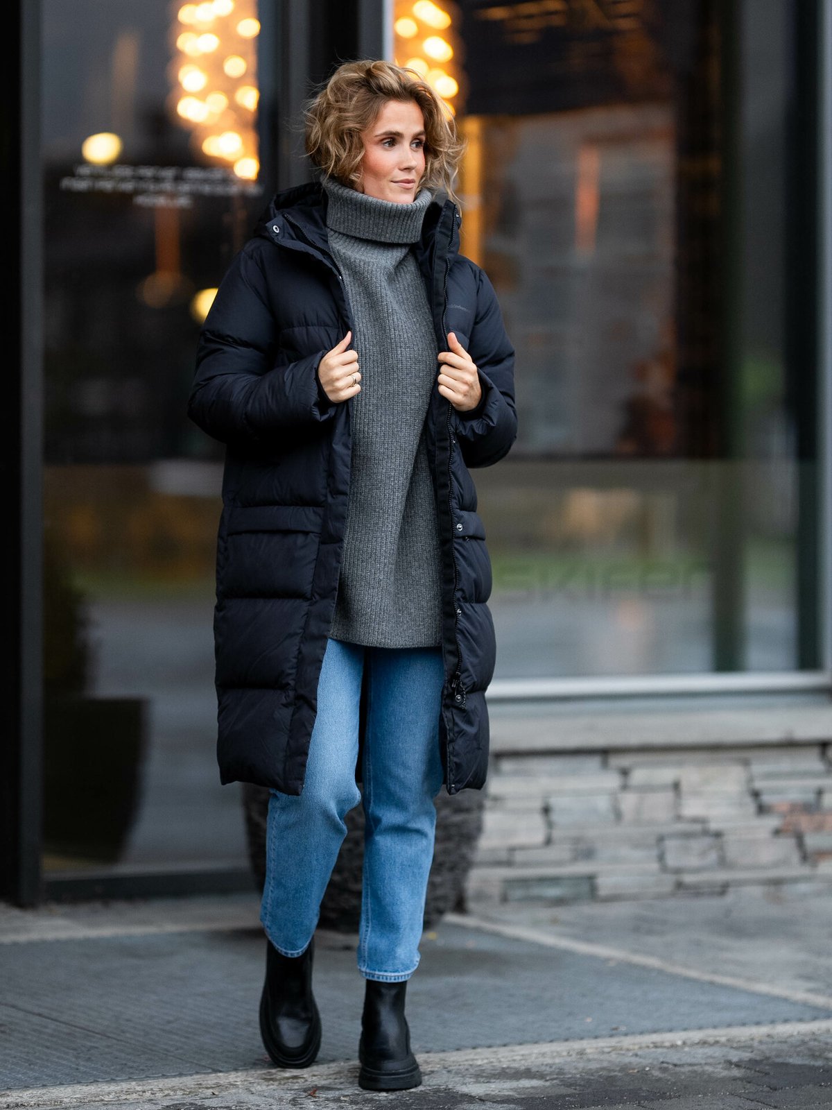 Peak Performance Down Puffer Parka Black