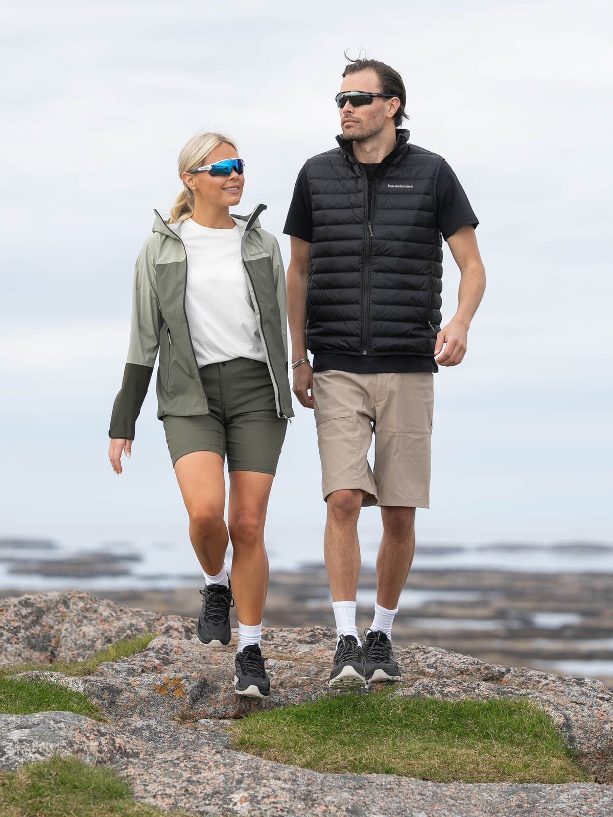 Peak Performance Trail Hipe Shell Jacket Pine Needle (48C) / Limit Green (G25) / Forest Night (4BT)