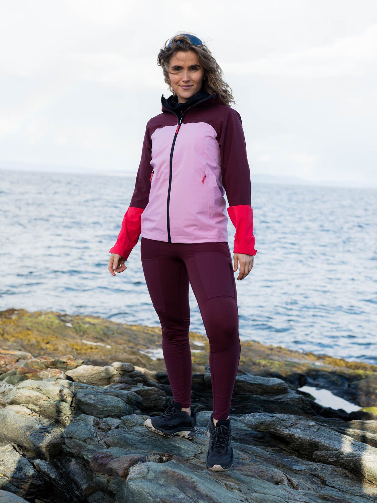 Peak Performance Trail Hipe Shell Jacket Obscure / Morning Dew