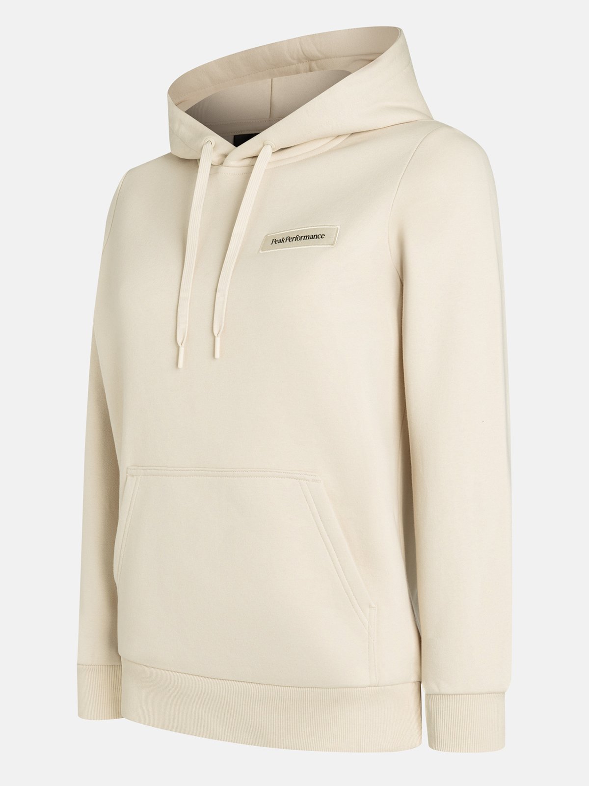 Peak Performance Logo Hood Sweatshirt Sand