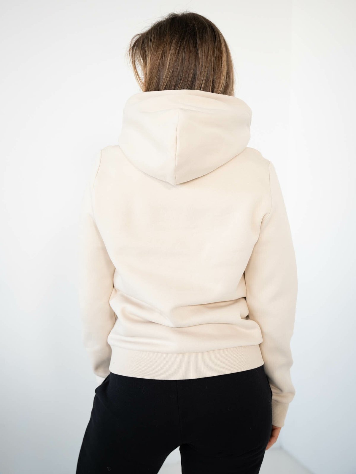 Peak Performance Logo Hood Sweatshirt Sand