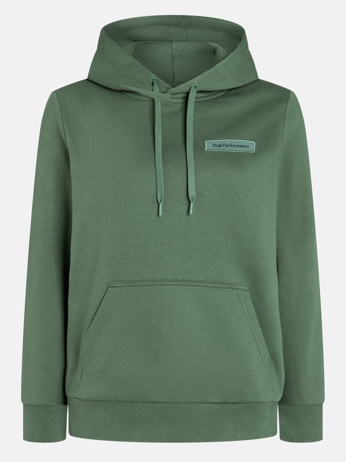 Peak Performance Logo Hood Sweatshirt Grønn