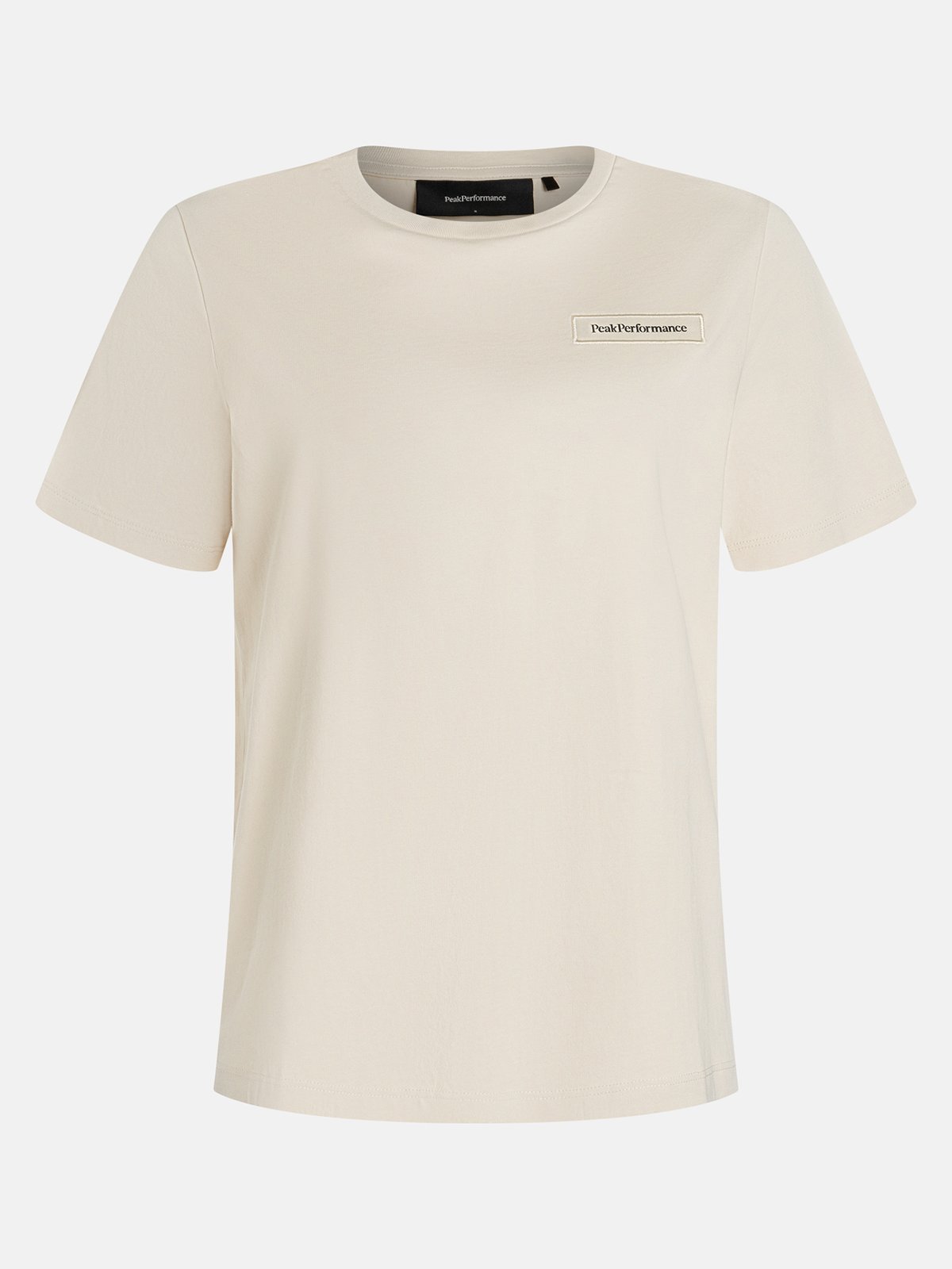 Peak Performance Logo Tee Sand fog