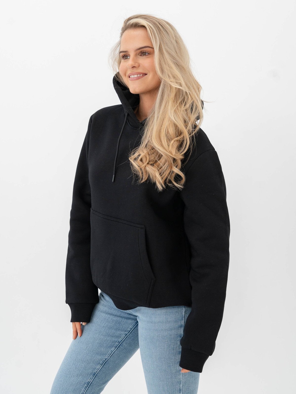 Peak Performance Original Small Logo Hood Black