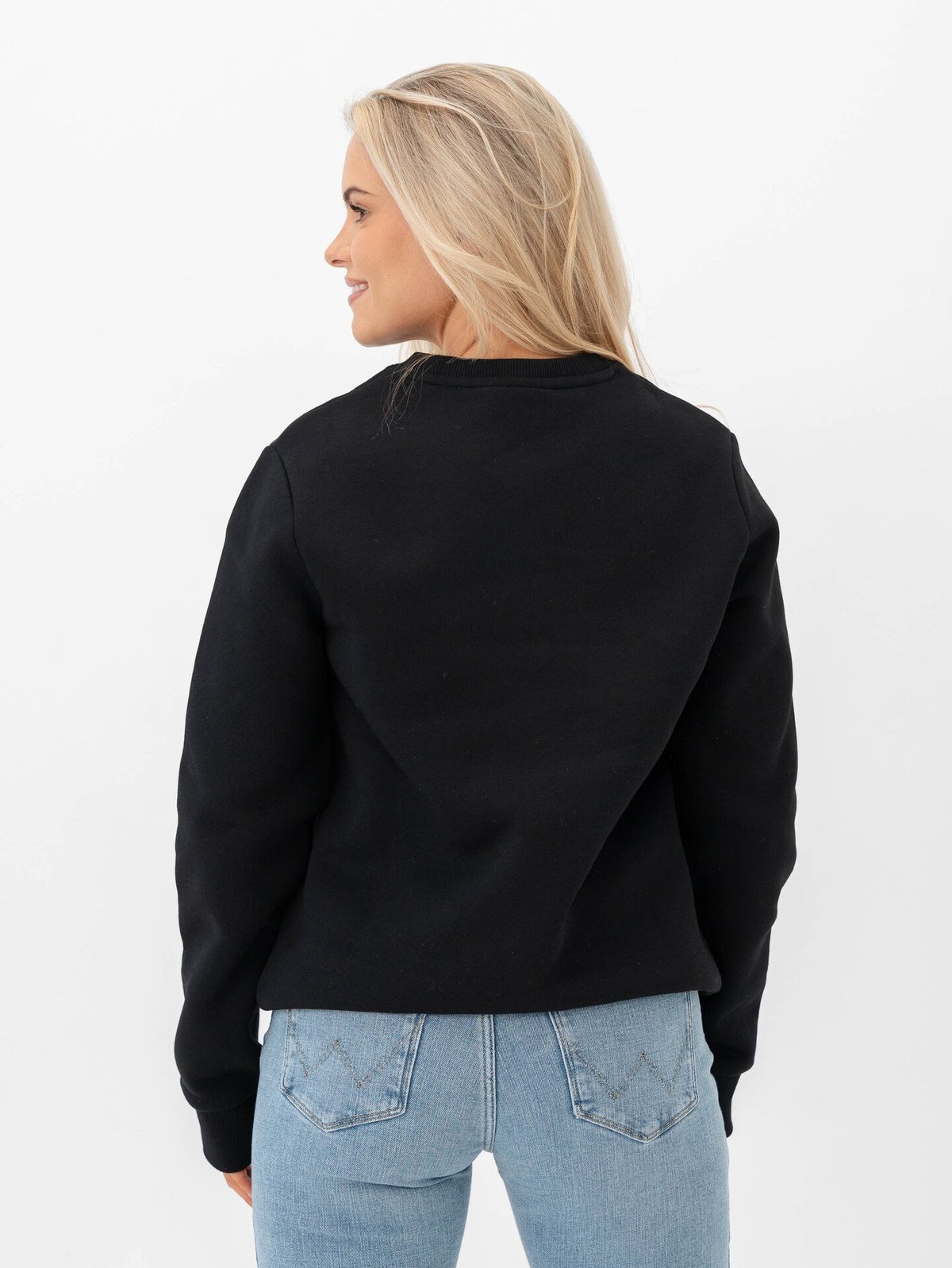 Peak Performance Original Small Logo Crew Black