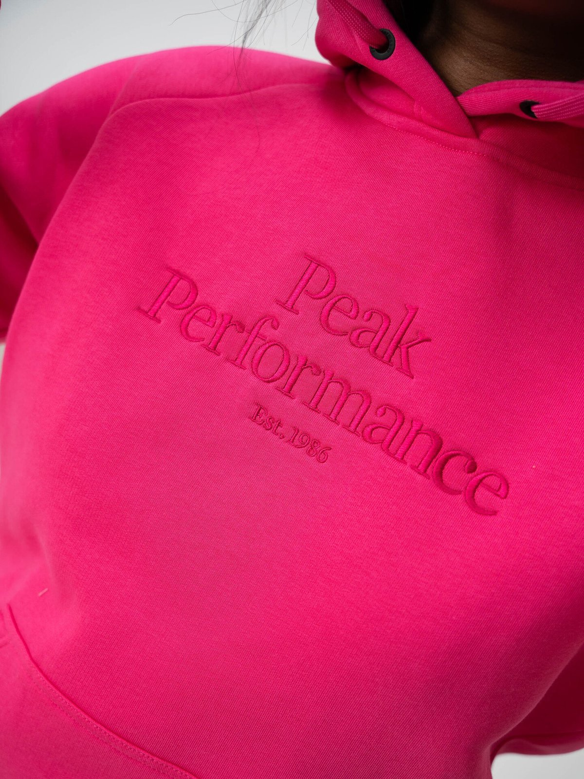 Peak Performance Original Hood Rosa