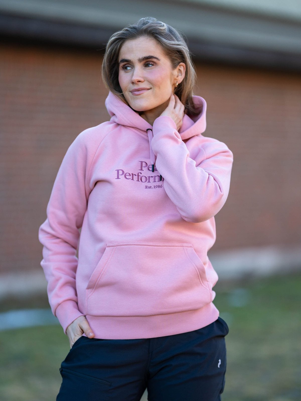 Peak Performance Original Hood Warm Blush