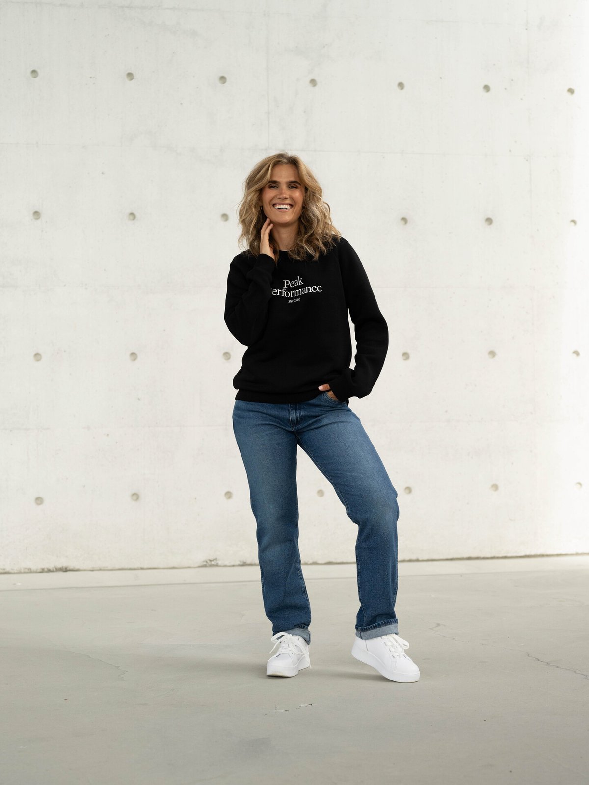 Peak Performance Original Crew Black