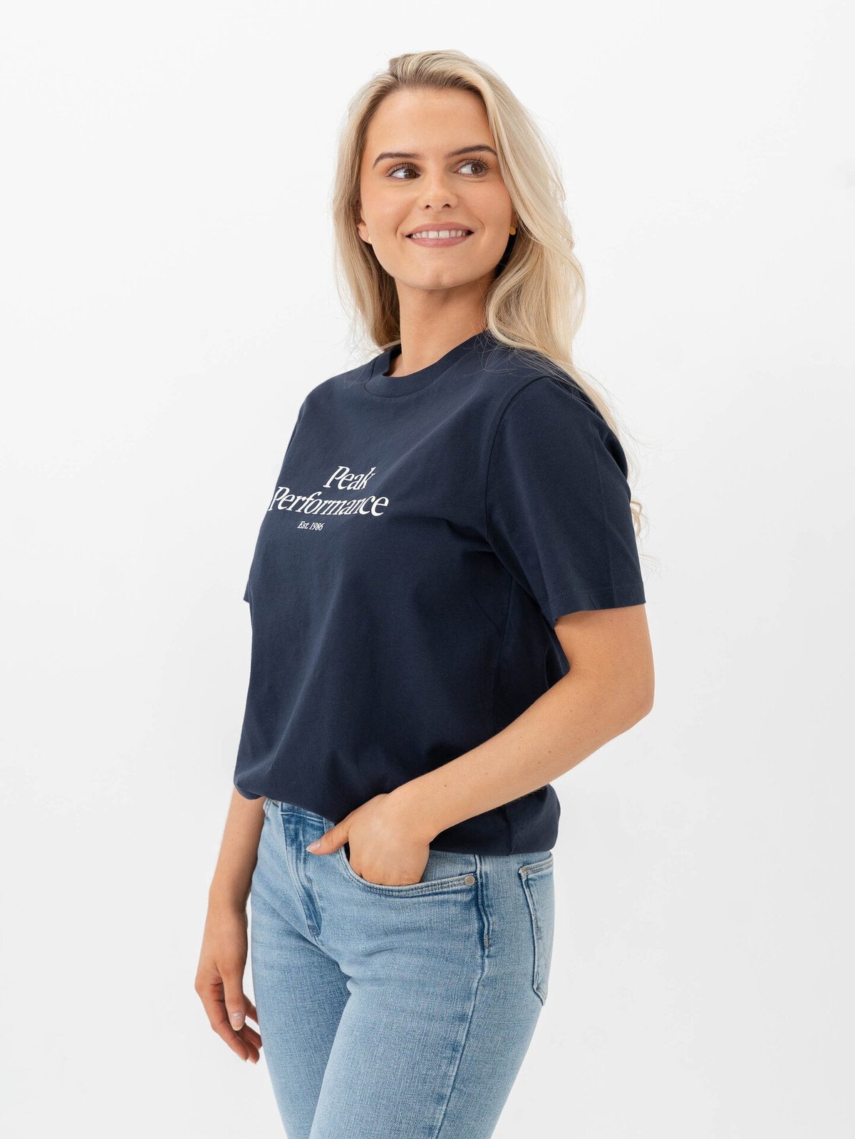 Peak Performance Original Tee Blue Shadow / Offwhite