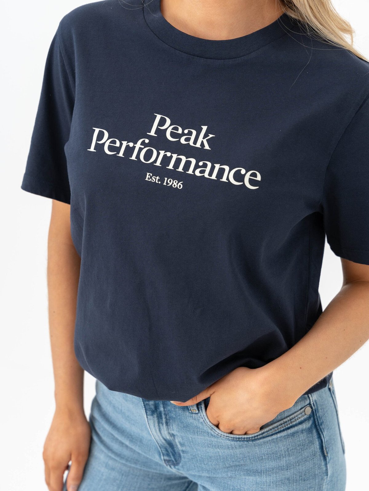 Peak Performance Original Tee Blue Shadow / Offwhite