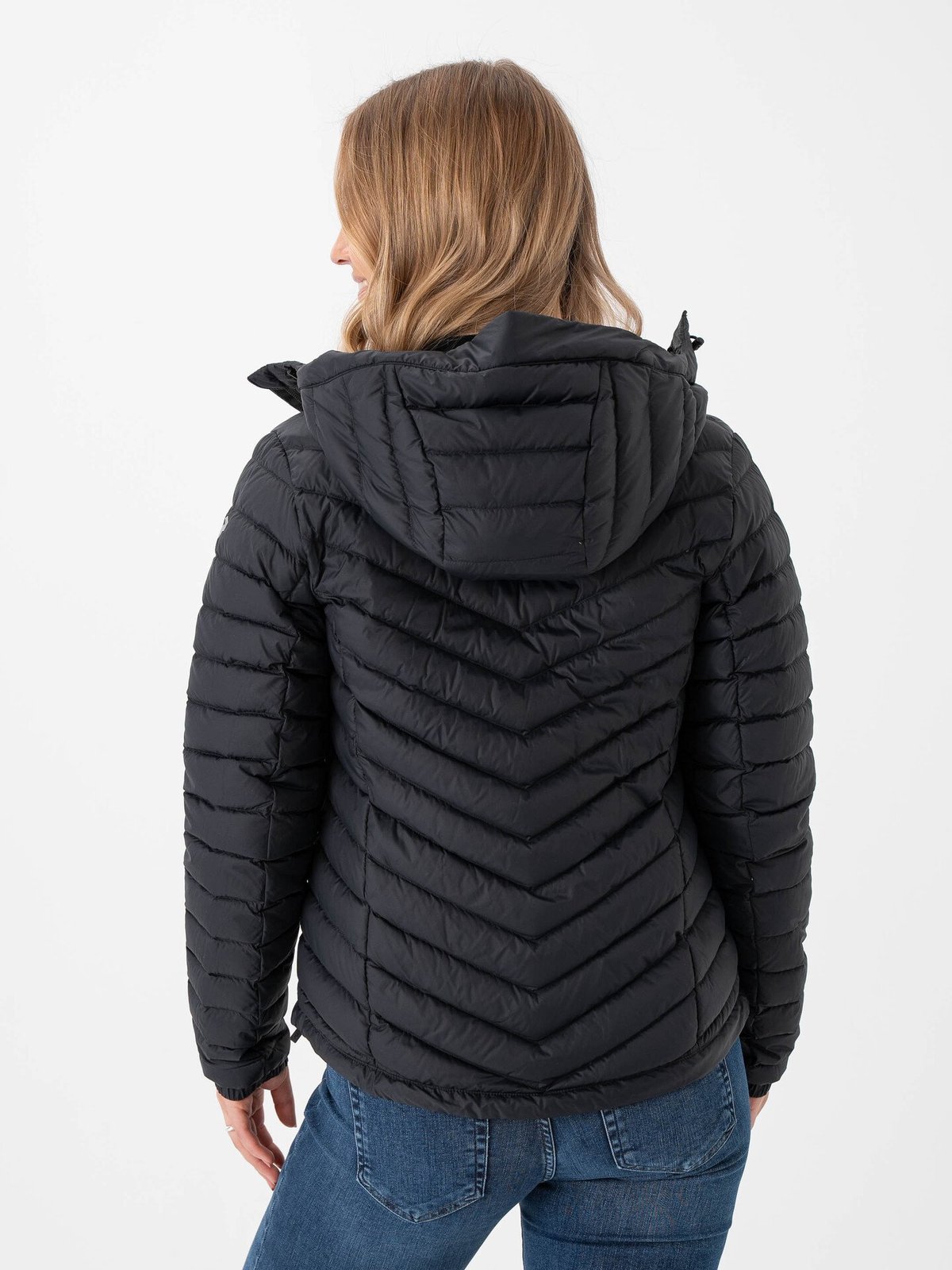 Peak Performance Frost Down Hood Jacket Black