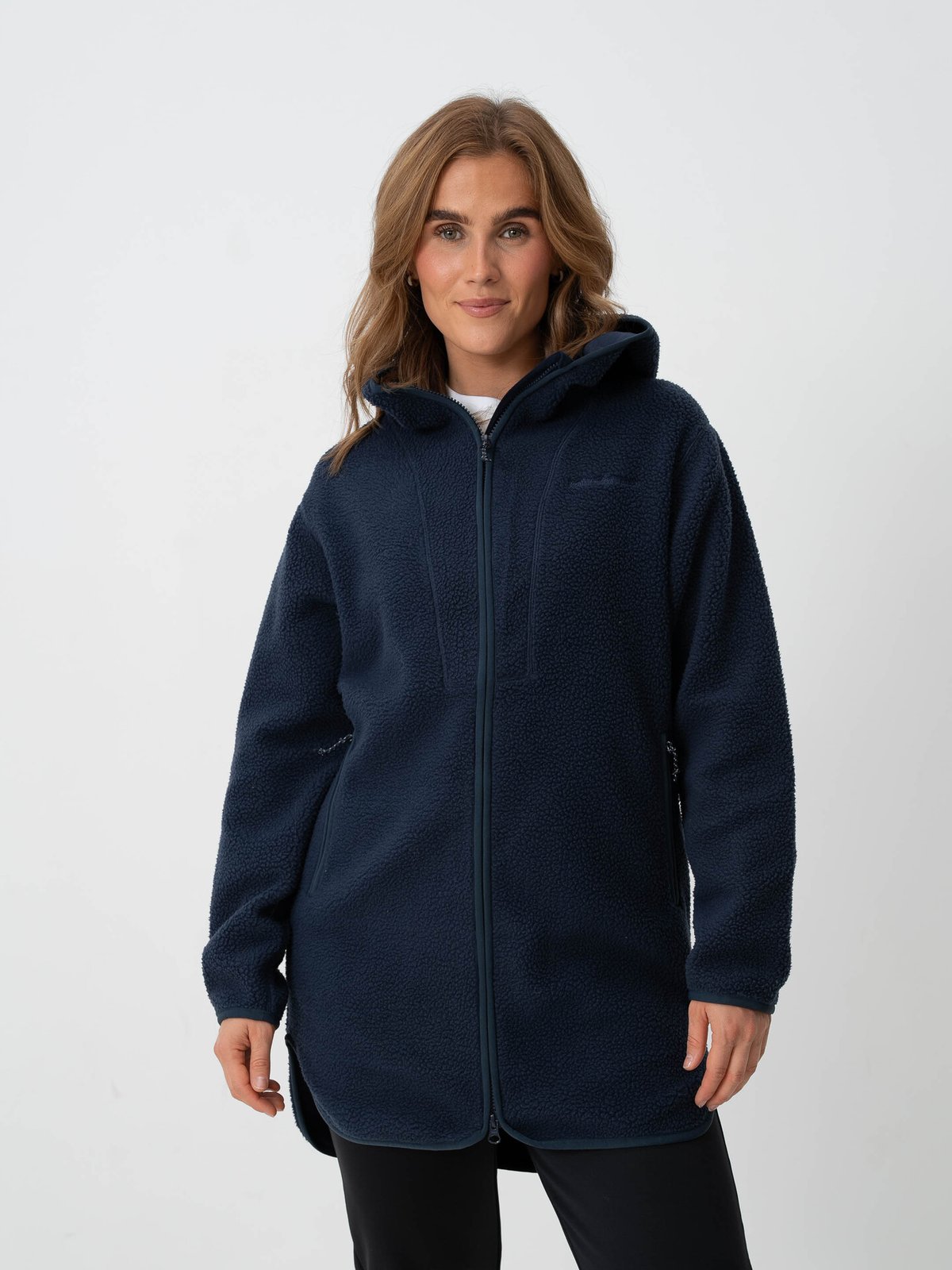 Peak Performance Pile Long Zip Blue shadow (2n3)
