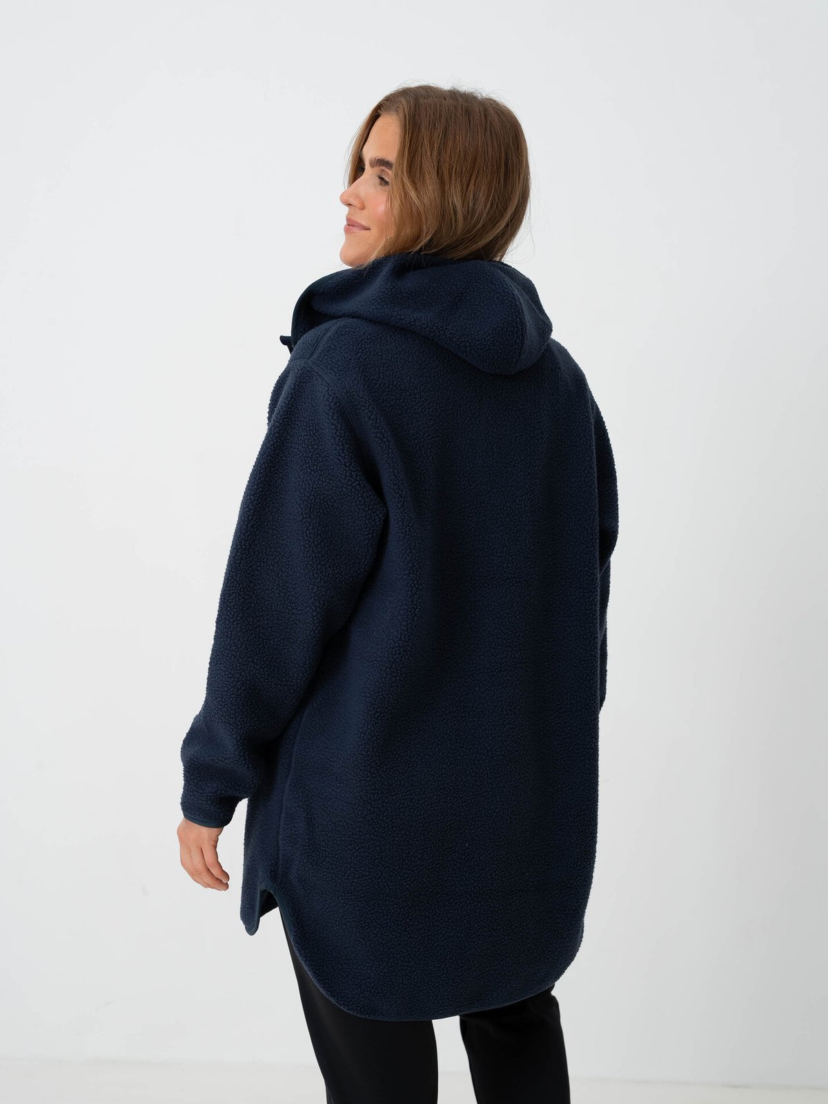 Peak Performance Pile Long Zip Blue shadow (2n3)