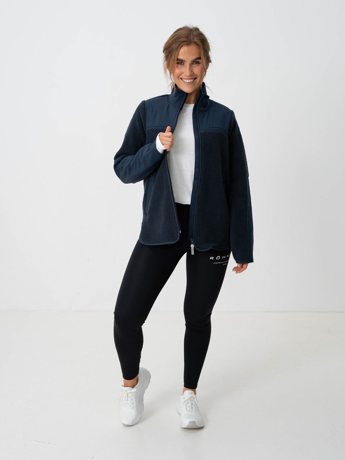 Peak Performance Pile Long Zip Blue shadow (2n3)