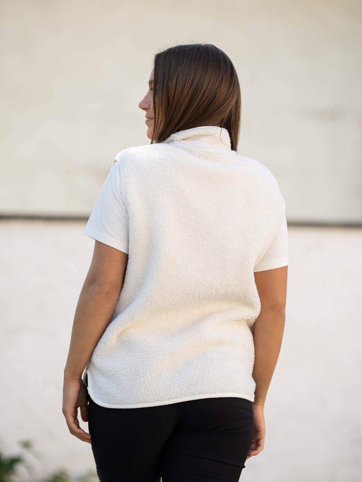 Peak Performance Ground Pile Vest Hvit