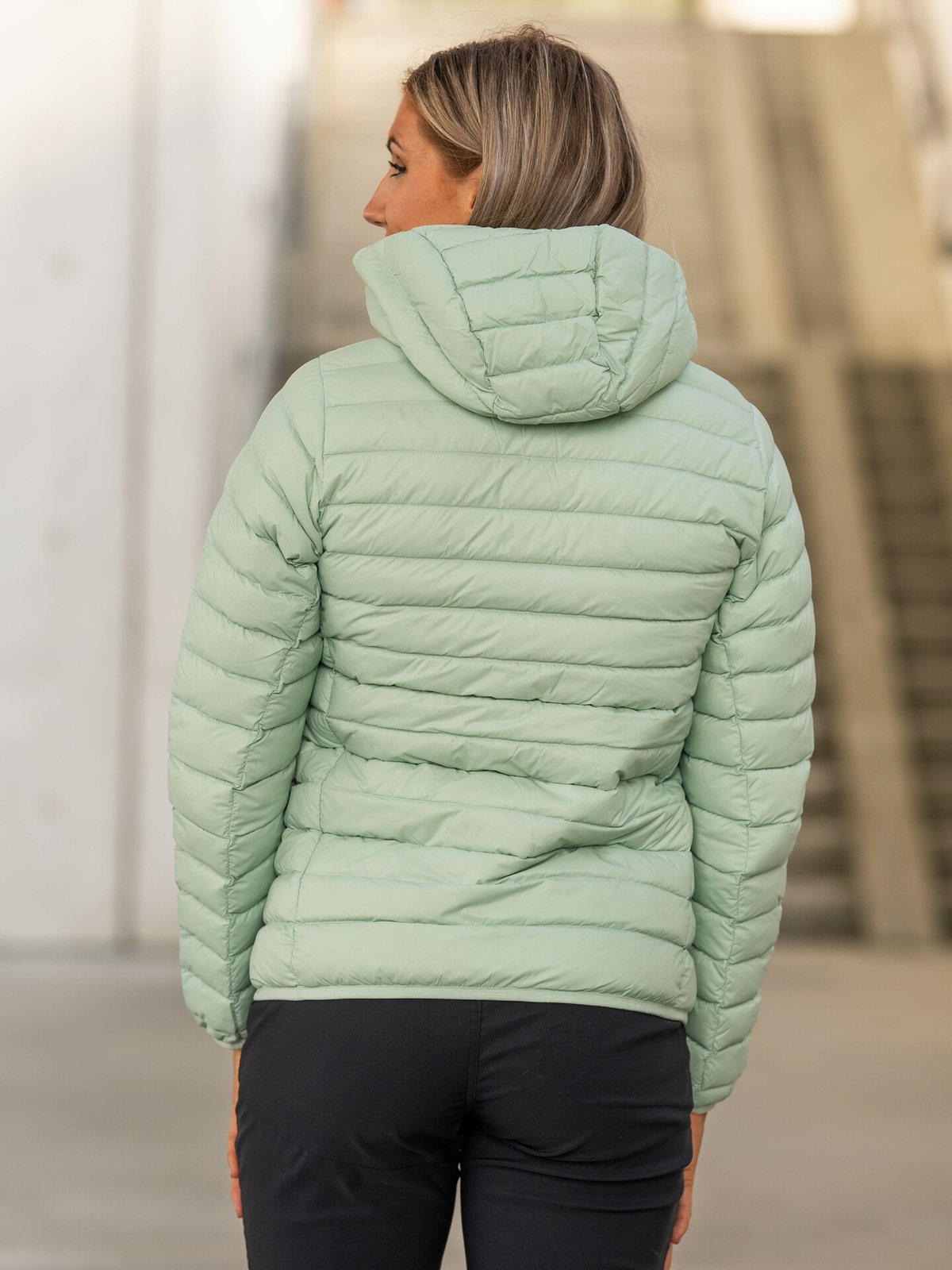 Peak Performance Down Liner Hood Jacket Delta Green