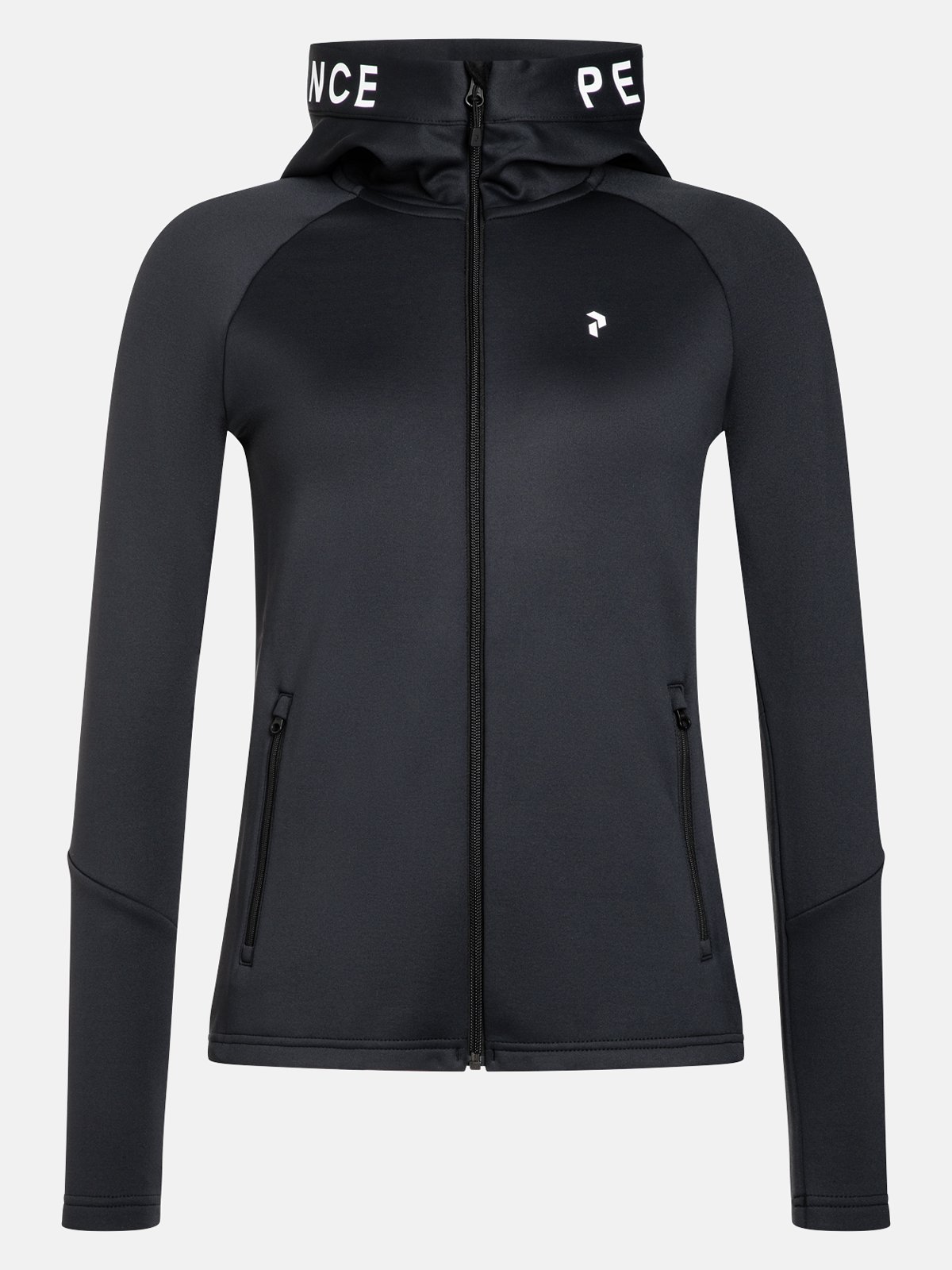 Peak Performance Rider Mid Zip Hood Black
