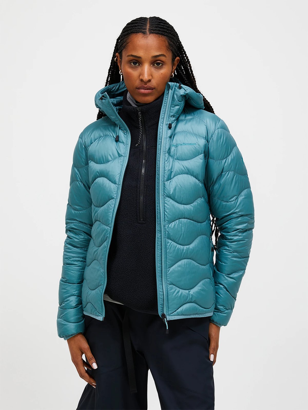 Peak Performance Helium Down Hood Jacket Women Deluded Vision