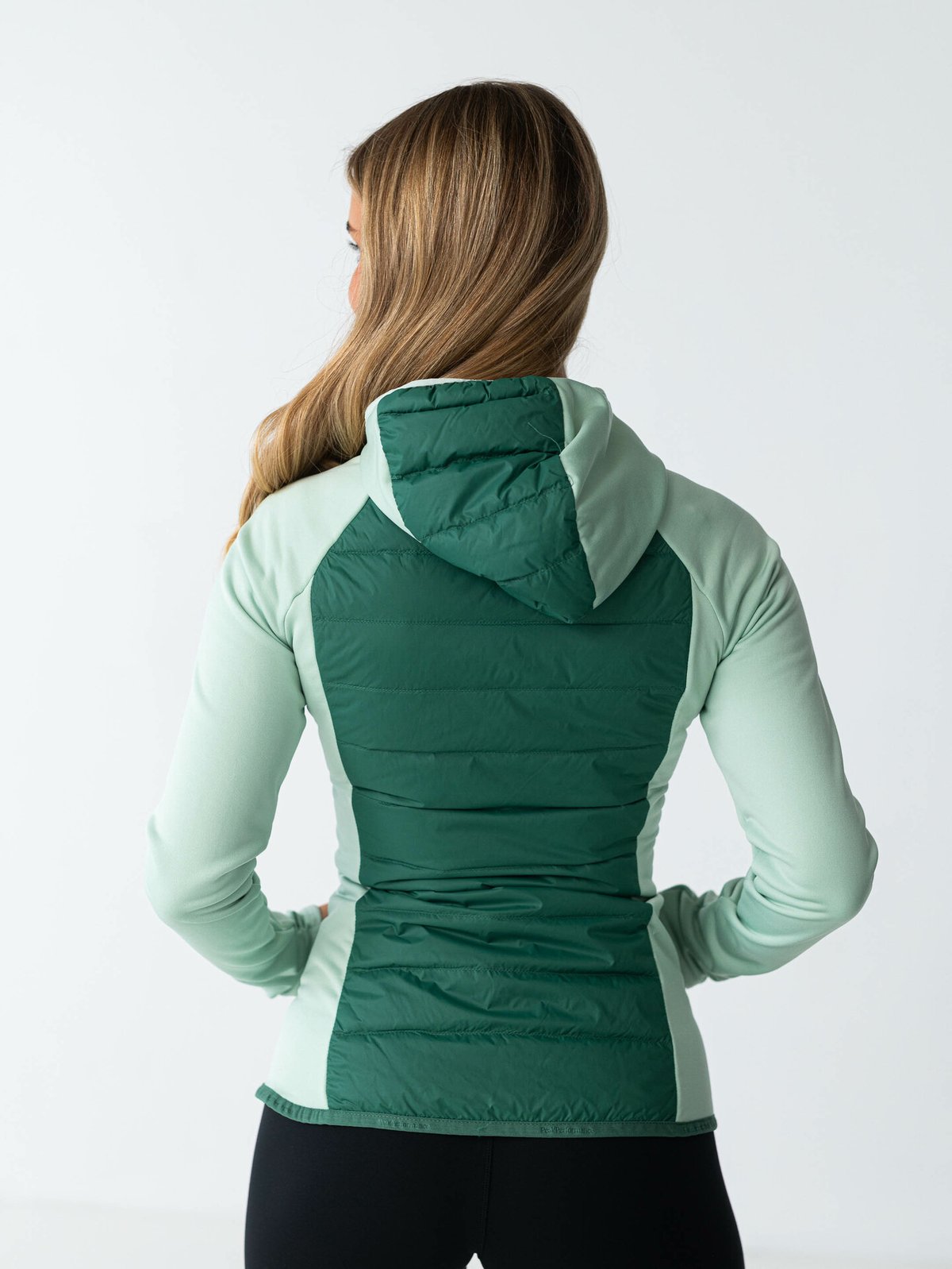 Peak Performance Down Hybrid Hood Jacket Grønn