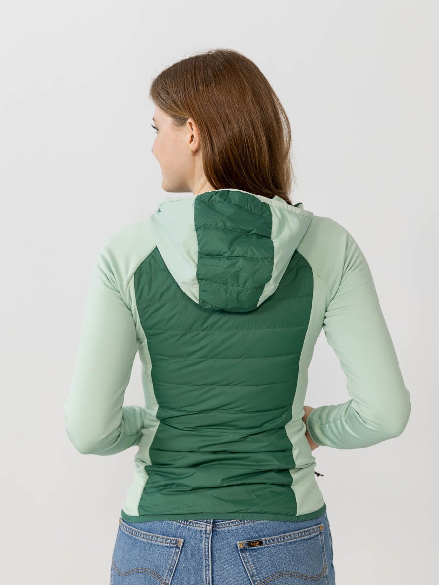 Peak Performance Down Hybrid Hood Jacket Grønn