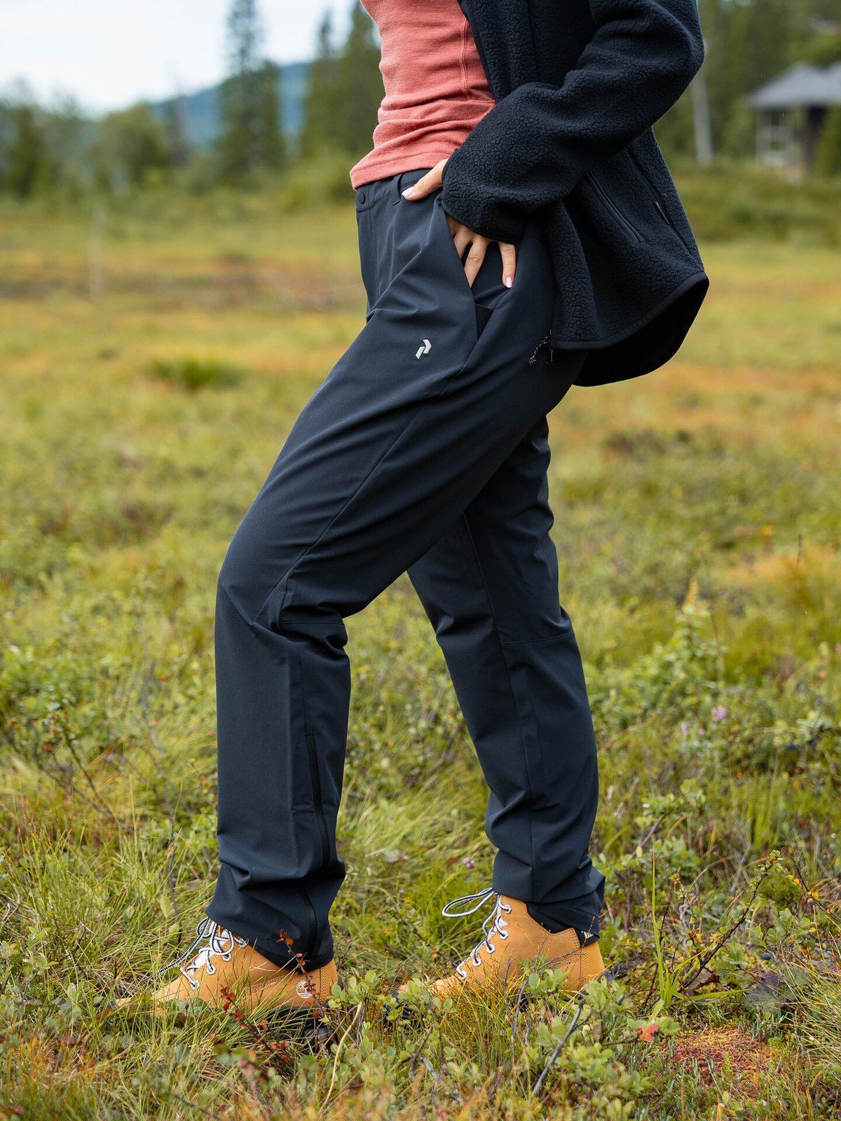 Peak Performance W Scale Softshell Pants BLACK