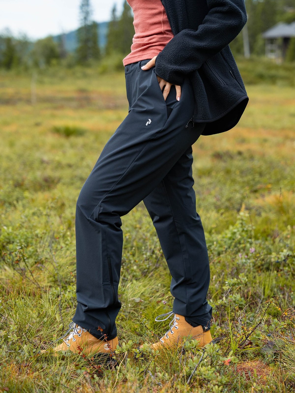 Peak Performance W Scale Softshell Pants BLACK