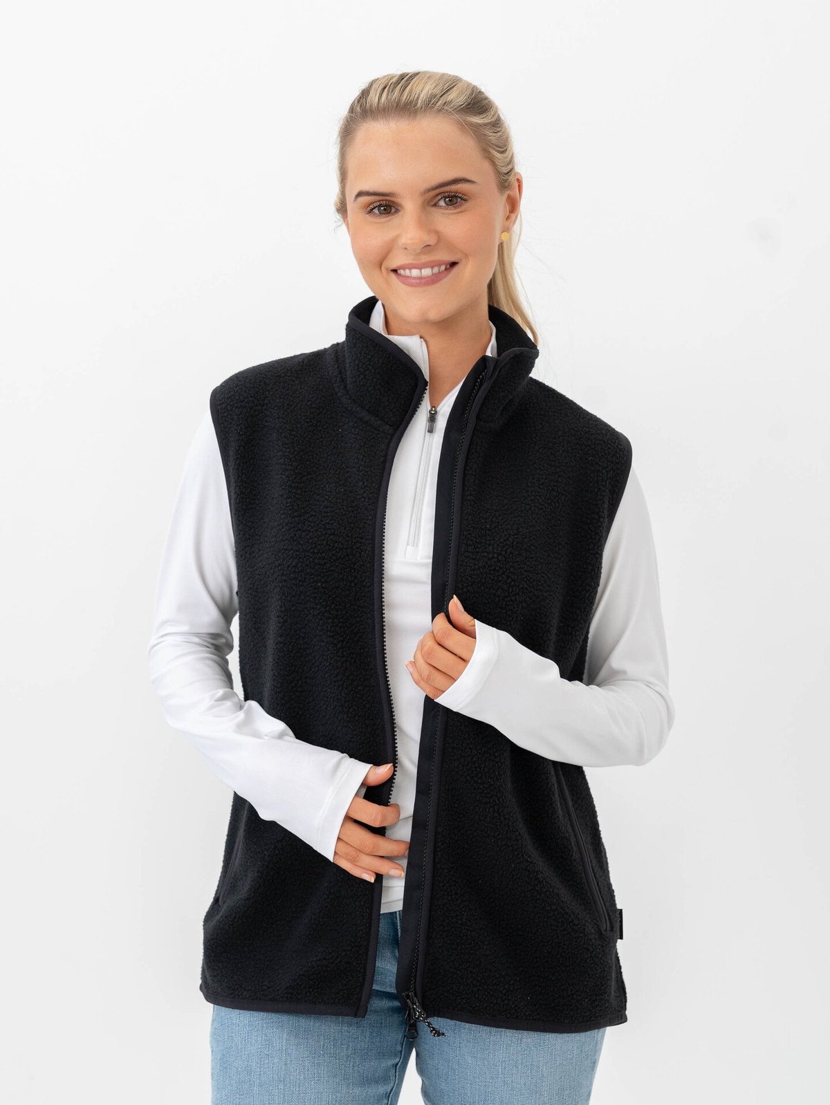 Peak Performance Pile Vest Black