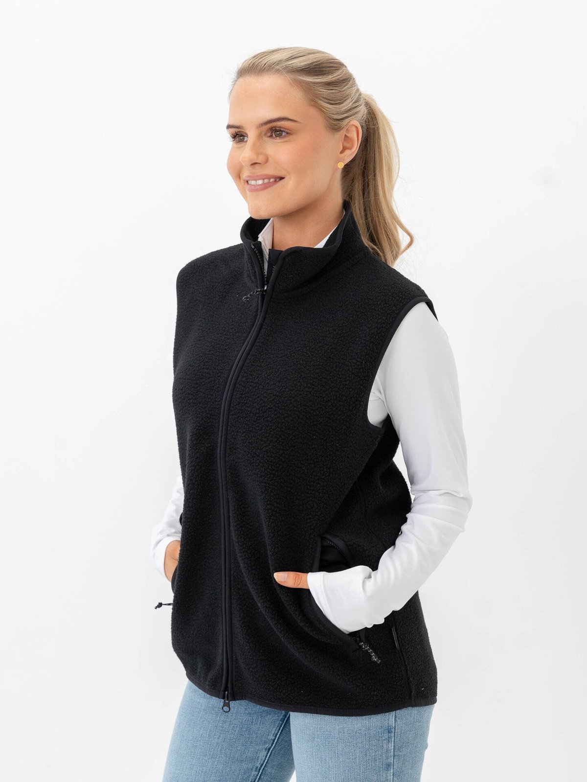 Peak Performance Pile Vest Black