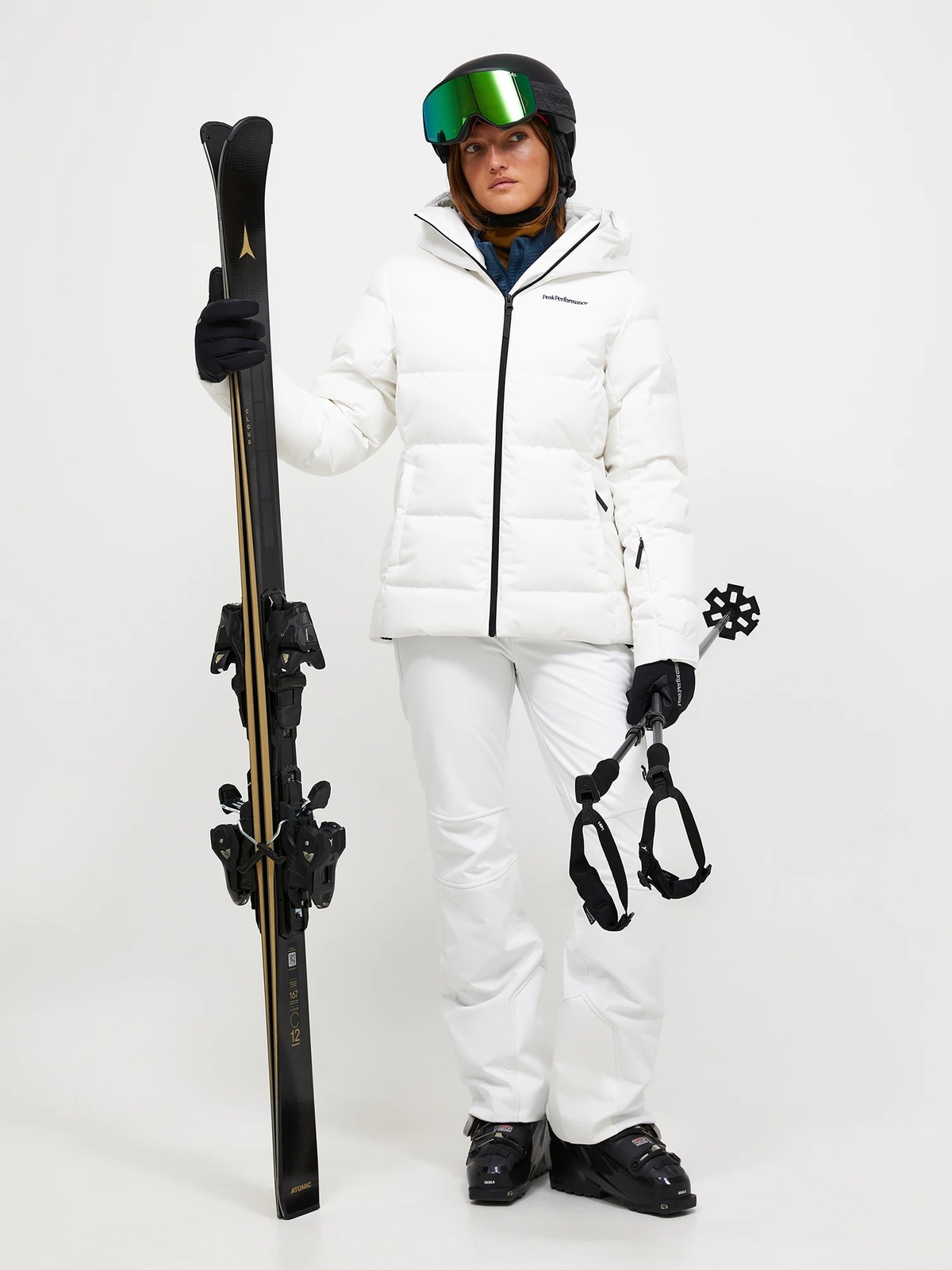 Peak Performance Stretch Pants Offwhite