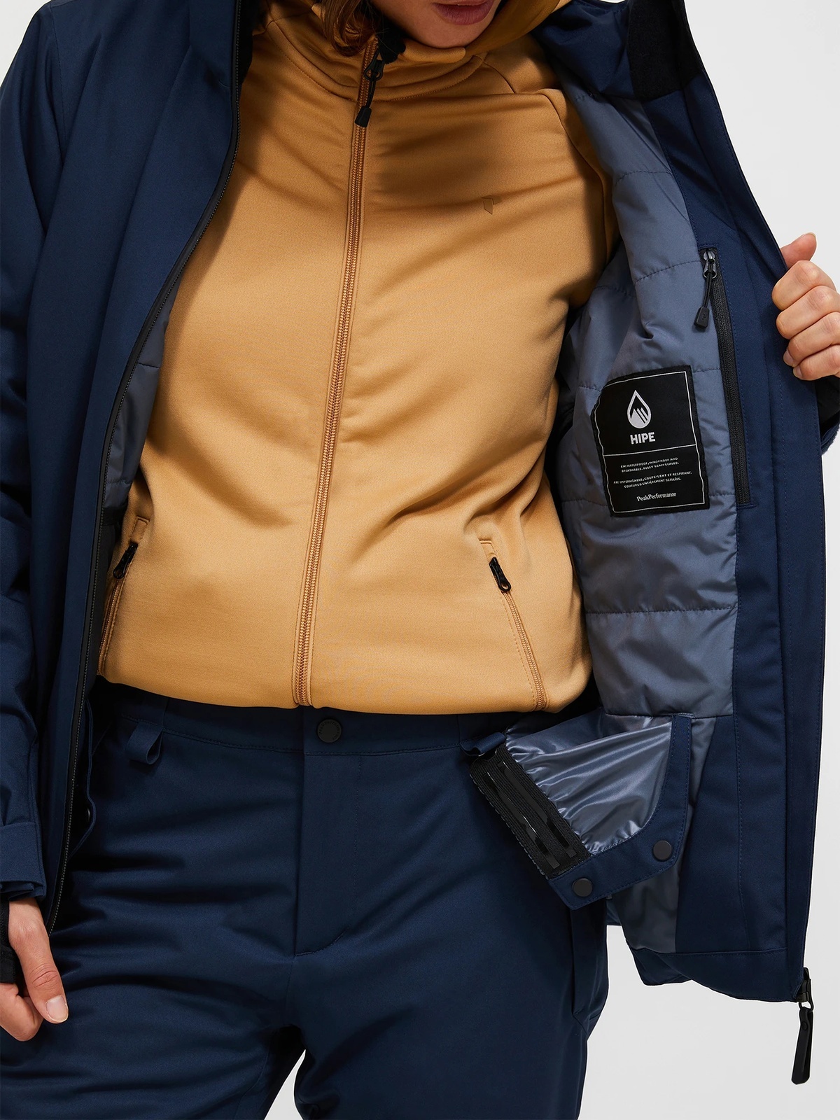 Peak Performance W Anima Insulated Jacket Blue Shadow